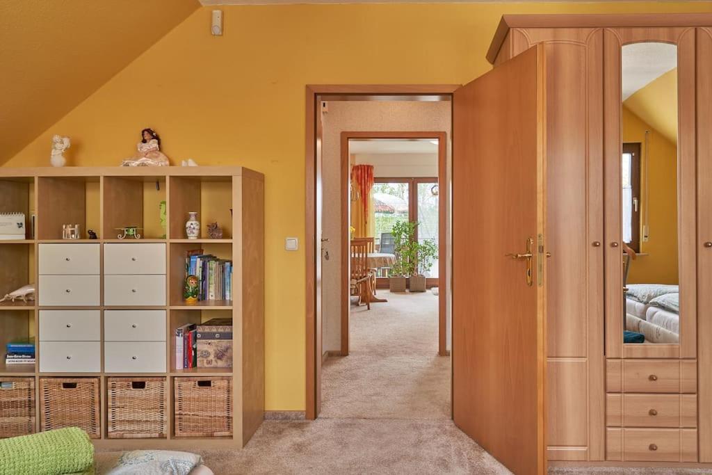 Ferienwohnung am Stadtrand von Berlin Neu Buch Exterior foto
