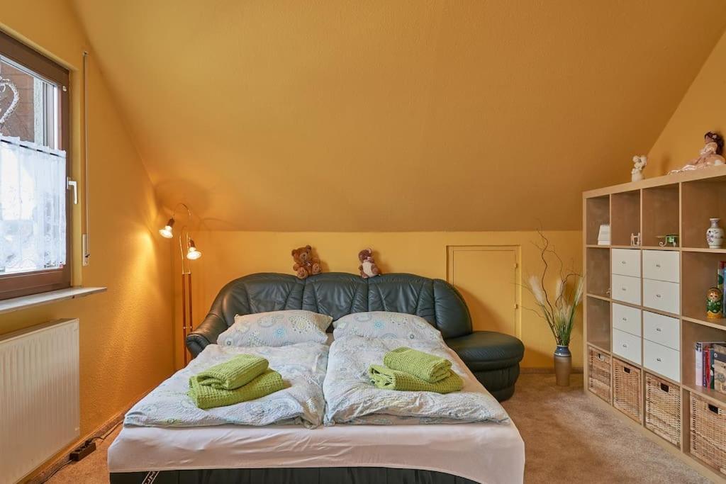 Ferienwohnung am Stadtrand von Berlin Neu Buch Exterior foto
