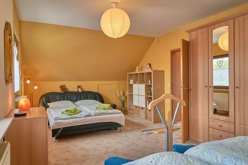 Ferienwohnung am Stadtrand von Berlin Neu Buch Exterior foto